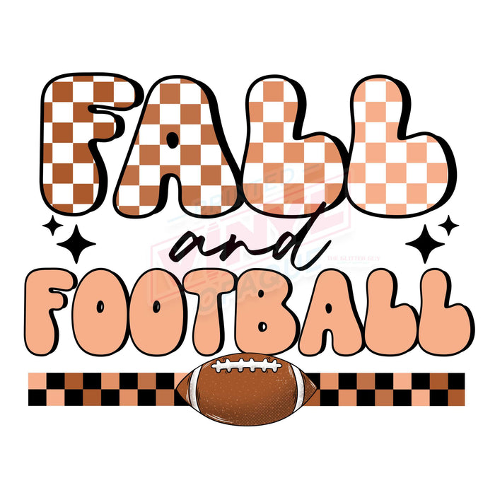 Printed Decal - Fall & Football