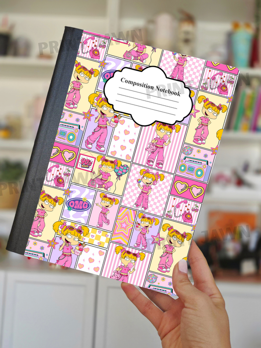 Notebook Wraps - 90s Girl