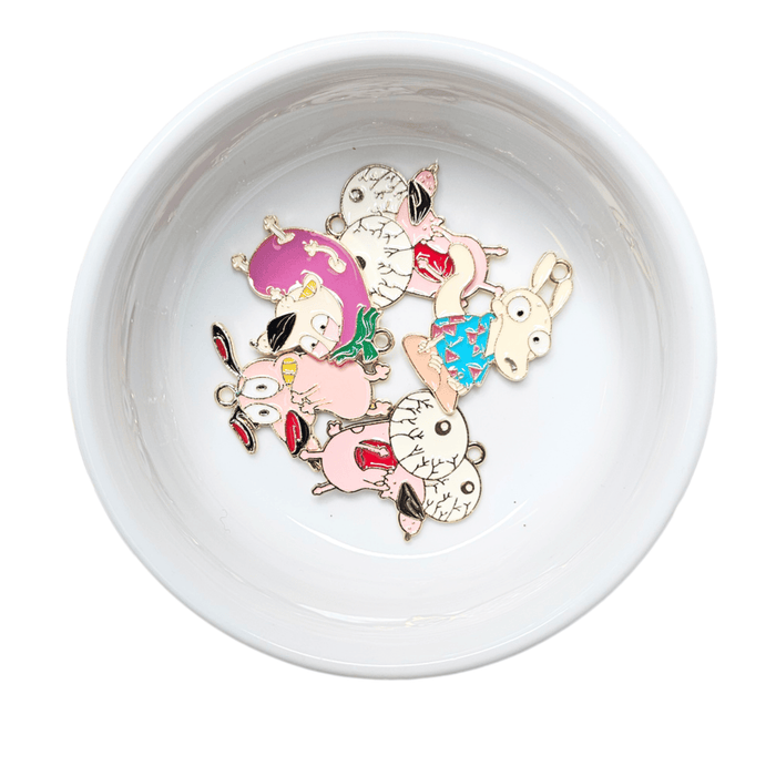 Zipper Pull Nylon Zipper Set - 90s Animals