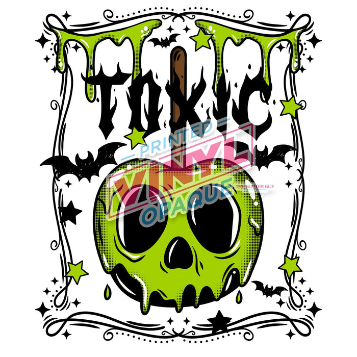 Printed Decal - Toxic