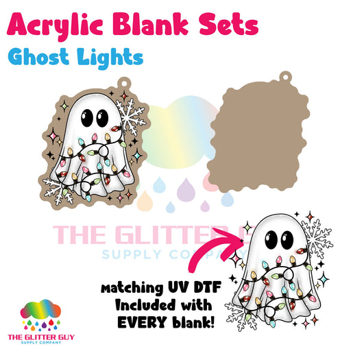 Ghost Lights acrylic blank and keychain kit AB-060