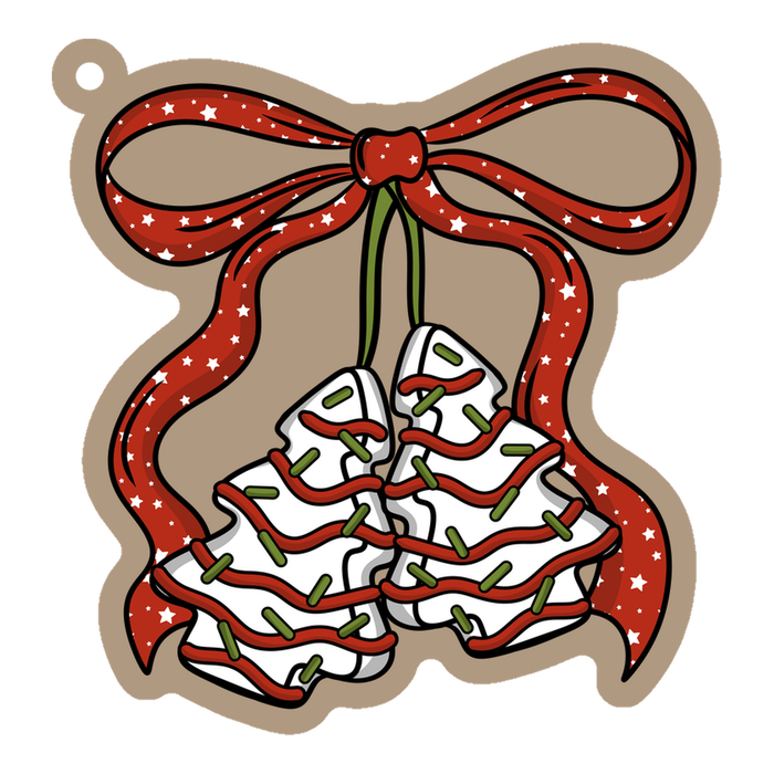 Acrylic Blank & Keychain Kit - Treecake Cherries AB-090