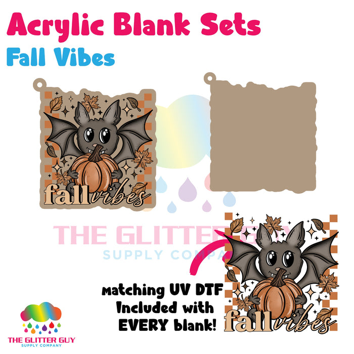 Acrylic Blank & Keychain Kit - Fall Vibes AB-095