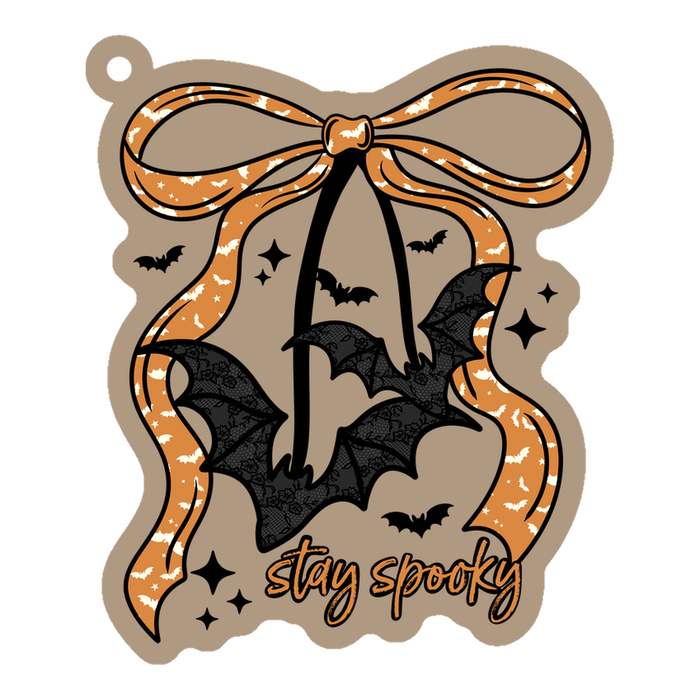 Acrylic Blank & Keychain Kit - Stay Spooky Bats And Bows AB-108