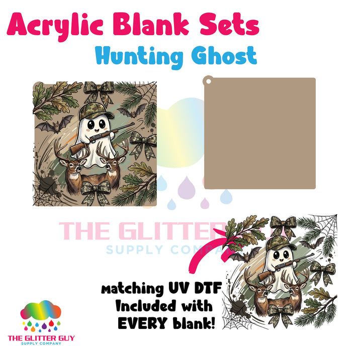 Acrylic Blank & Keychain Kit - Hunting Ghost 134