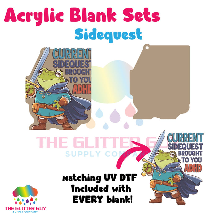 Acrylic Blank & Keychain Kit - Sidequest 170