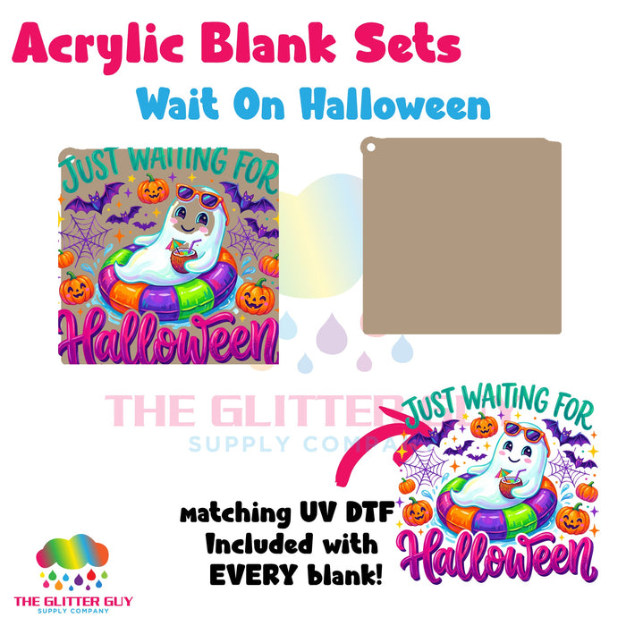 Acrylic Blank & Keychain Kit - Wait On Halloween 181