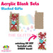Stacked Gifts acrylic blank and keychain kit AB-226