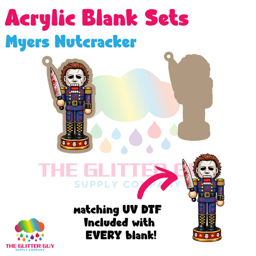 Myers Nutcracker acrylic blank and keychain kit AB-252