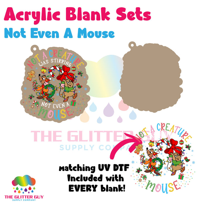 Not Even A Mouse acrylic blank and keychain kit AB-255
