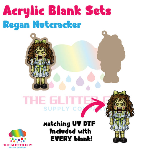 Regan Nutcracker acrylic blank and keychain kit AB-263
