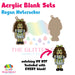 Regan Nutcracker acrylic blank and keychain kit AB-263