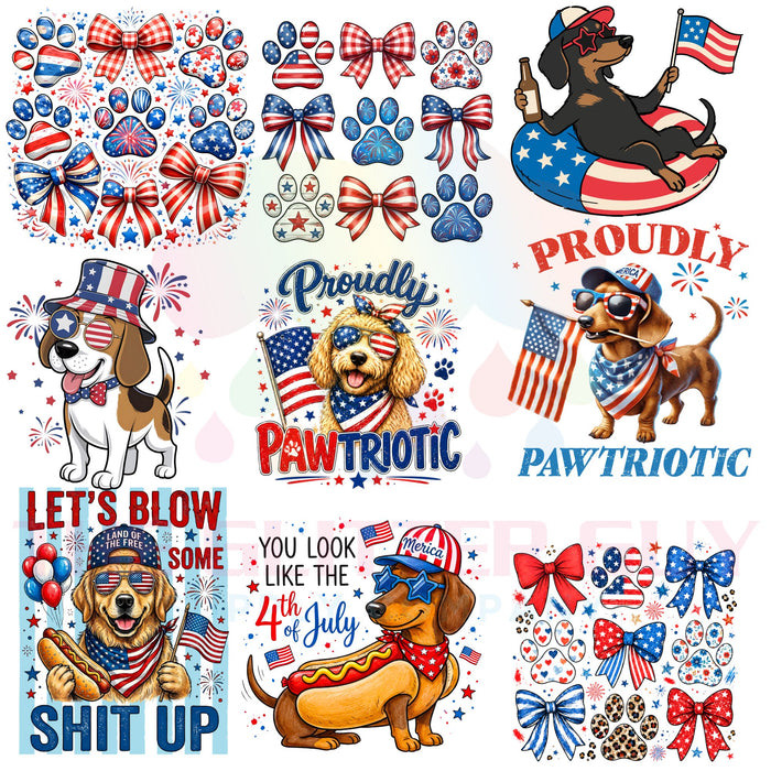 Premade Gang Sheet - American Dogs
