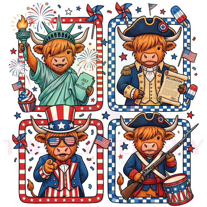 Printed Decal - American Highland