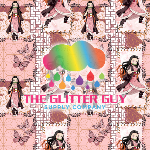 Printed Vinyl - Anime Girl