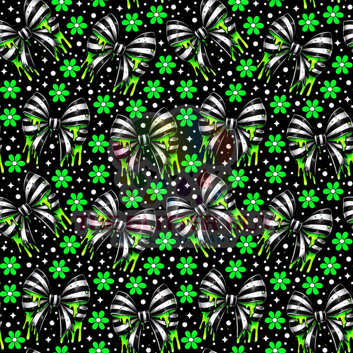 Printed Vinyl - Beetle Bows 076