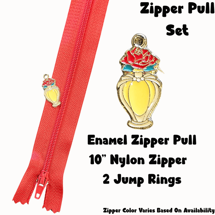 Zipper Pull Nylon Zipper Set - Princess Perfume Bottles