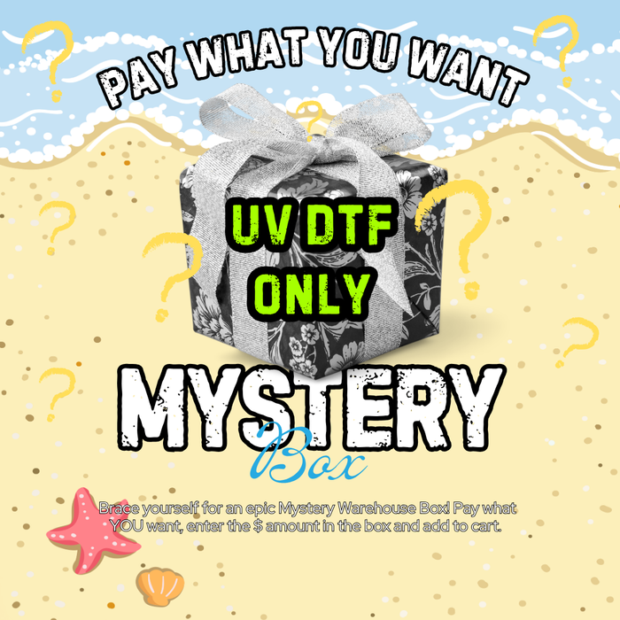 Warehouse Mystery Boxes UV DTF VERSION Spring Theme  - ONLY ITEM IN CART PLEASE - PURCHASE SEPARATE