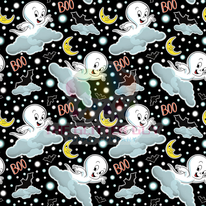 Printed Vinyl - Boo Ghost 100