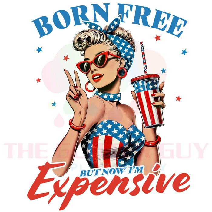 Printed Decal - Born Expensive