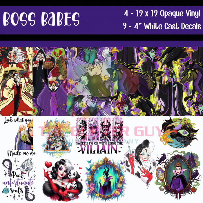Boss Babes - Printed Vinyl Bundle