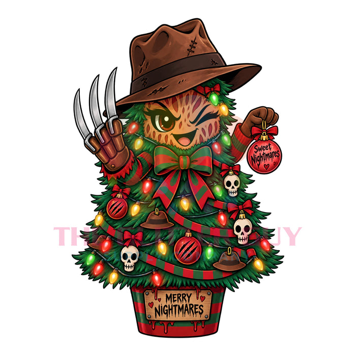 Printed Decal - Elm St Tree #166