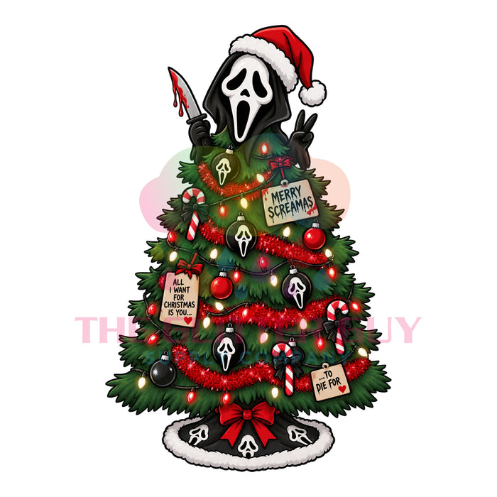 Printed Decal - Ghost Tree #215