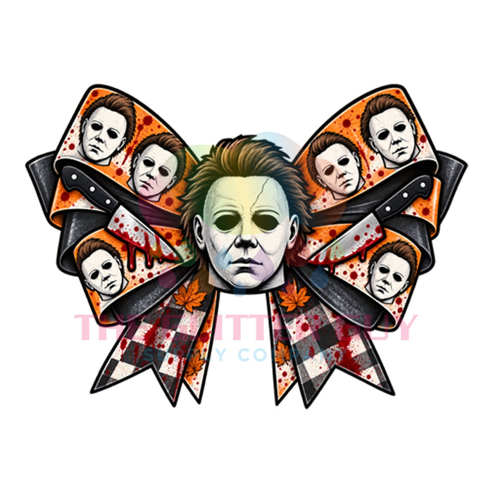 Printed Decal - Haddonfield Bow #243