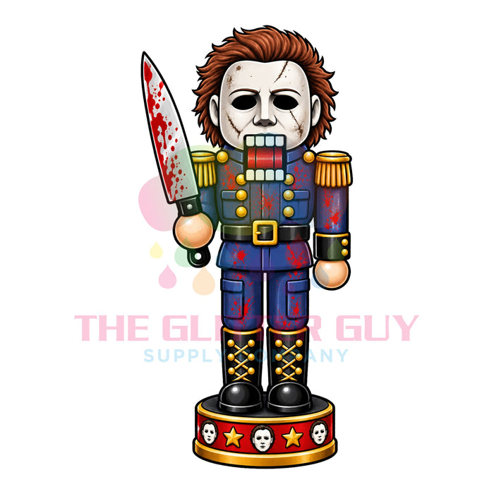 Printed Decal - Haddonfield Nutcracker #247