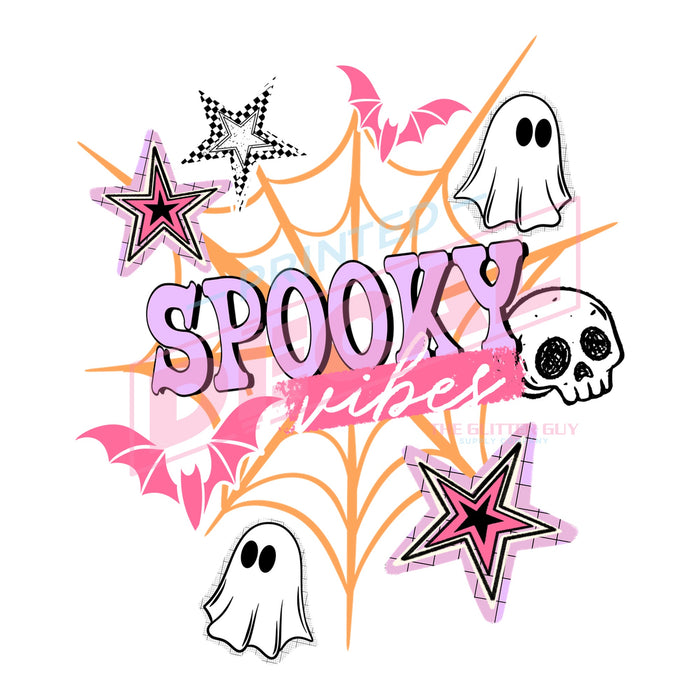 Printed Decal - Spooky Vibes #258