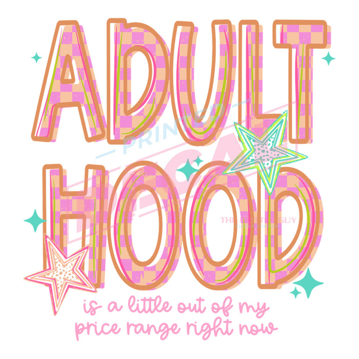 Printed Decal - Adult Hood #402