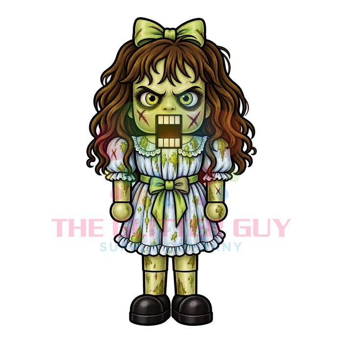 Printed Decal - Possessed Nutcracker #413