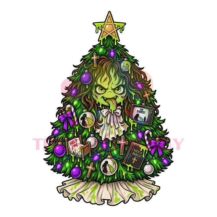 Printed Decal - Possessed Tree #414