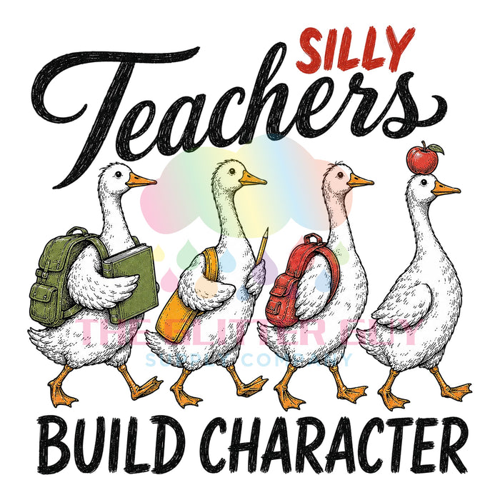 Printed Decal - Silly Teacher #435