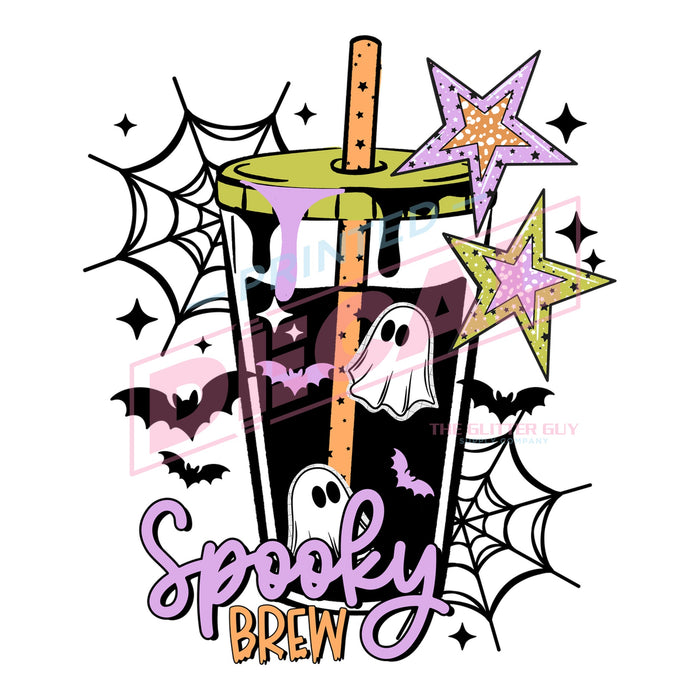 Printed Decal - Spooky Brew #437