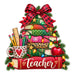 Printed Decal - Teacher Book Tree #445