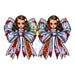 Printed Decal - Twins Bows #461