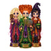 Printed Decal - Witches Nutcrackers #474