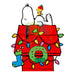 Printed Decal - Beagle Doghouse Lights #480