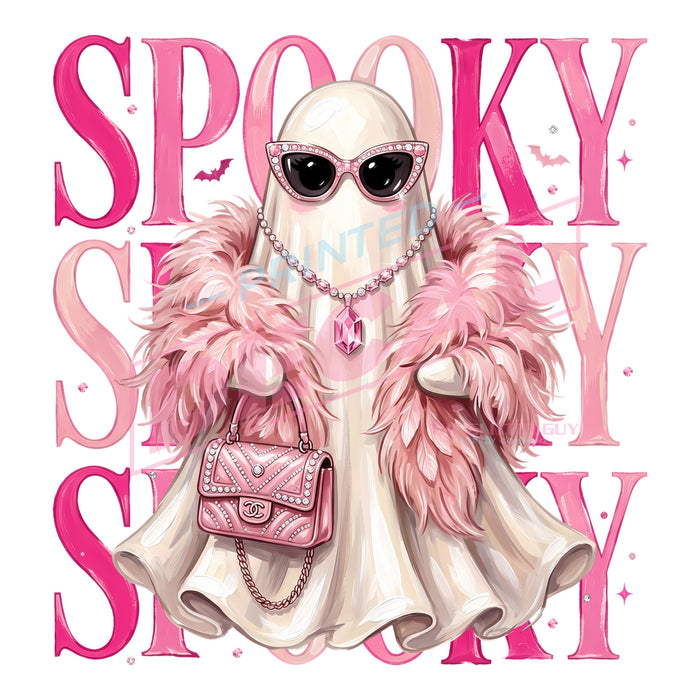 Printed Decal - Spooky Glam #504