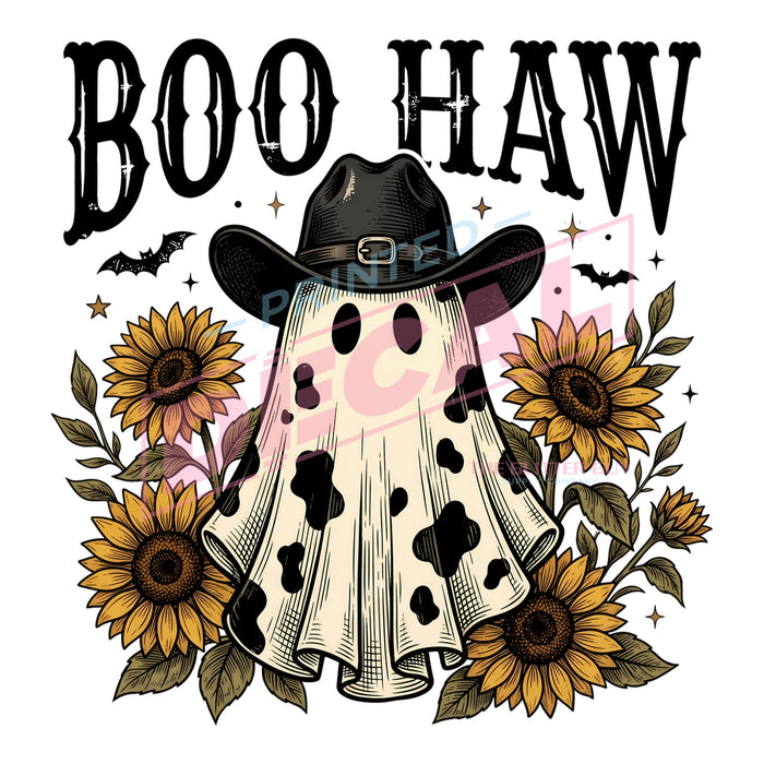 Printed Decal - Boo Haw #528