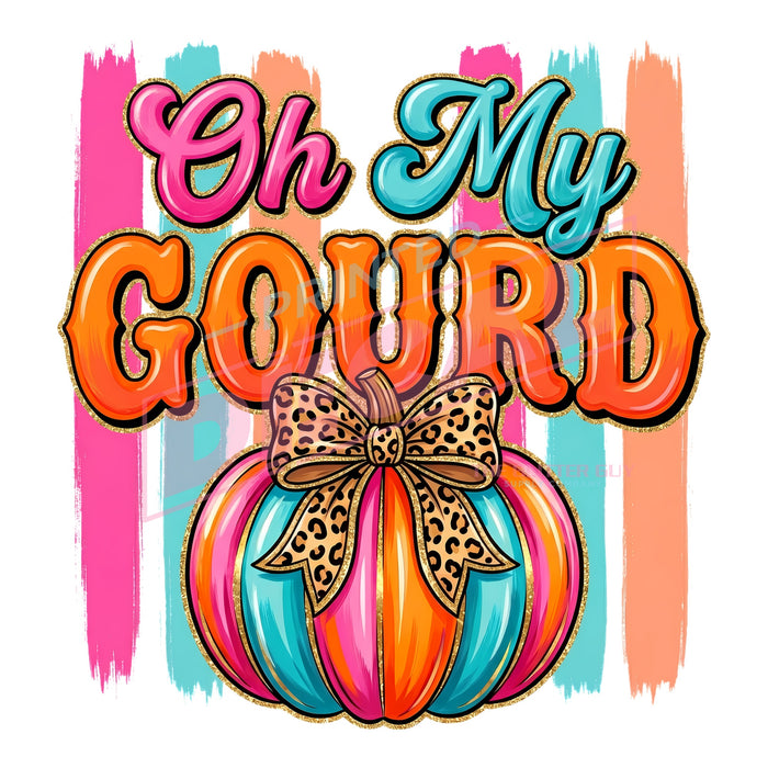 Printed Decal - Oh My Gourd #529