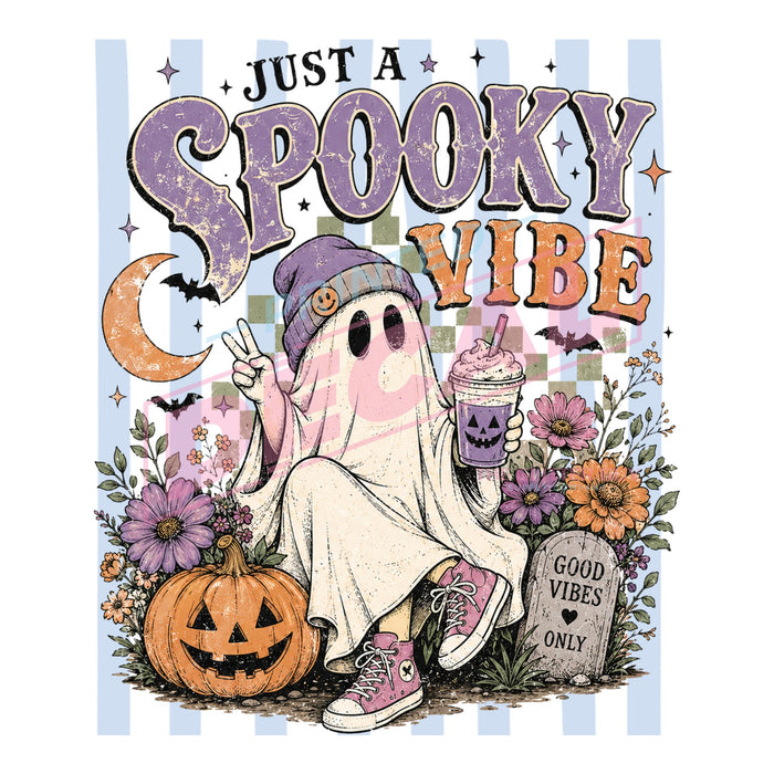 Printed Decal - Spooky Vibe #549