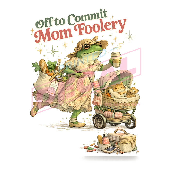 Printed Decal - Mom Foolery #553