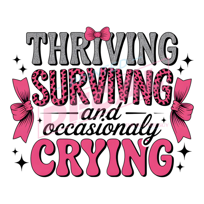 Printed Decal - Occasionally Crying #555