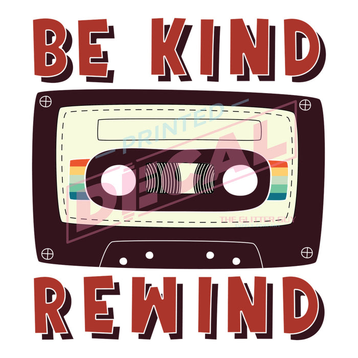 Printed Decal - Rewind #562