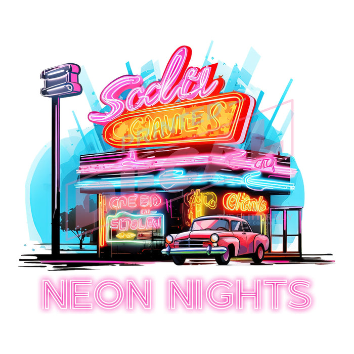 Printed Decal - Retro Soda #566