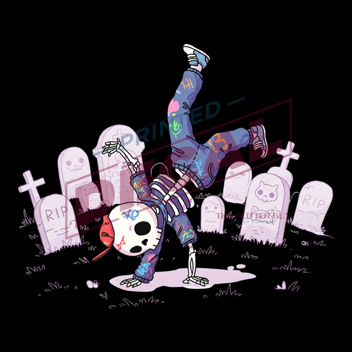 Printed Decal - Hip Hop Skelly #572