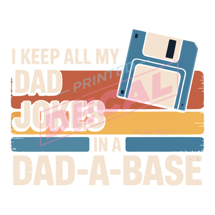 Printed Decal - Dad-A-Base #574