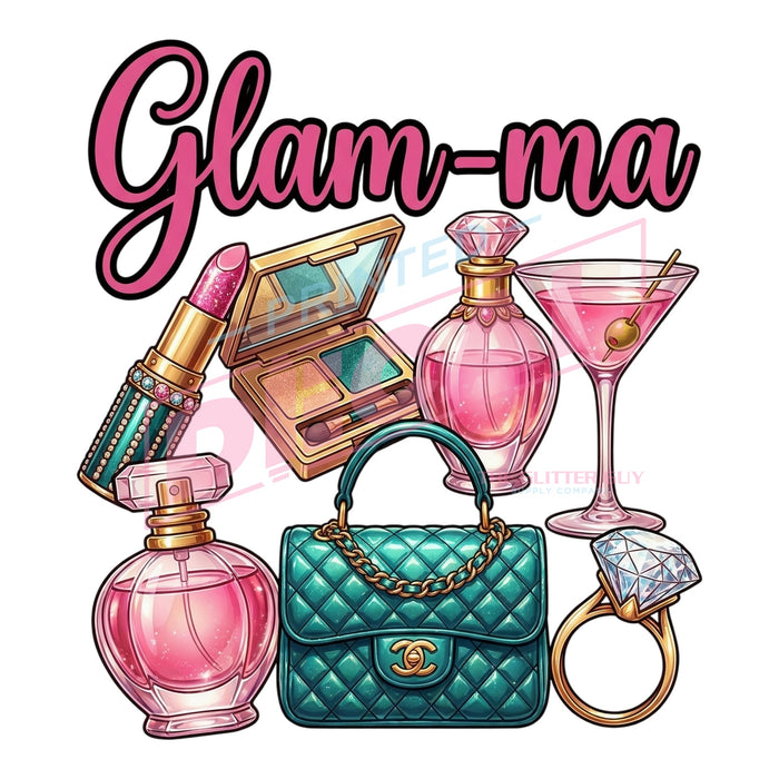 Printed Decal - Glam-ma #578